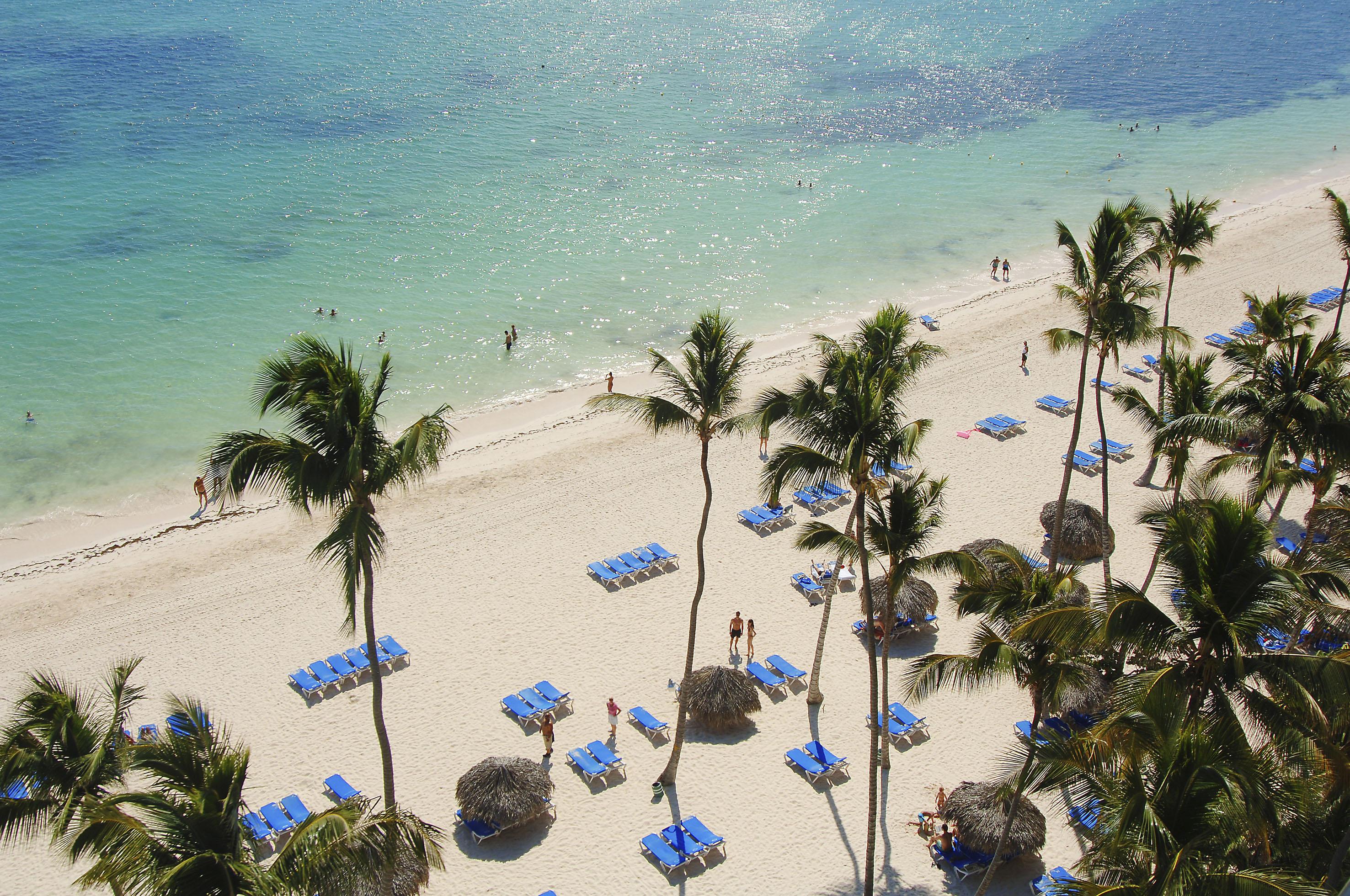 Meliá Caribe Beach Resort-All Inclusive Punta Cana Esterno foto Aerial view of the beach at the Hilton San Diego Bay Resort