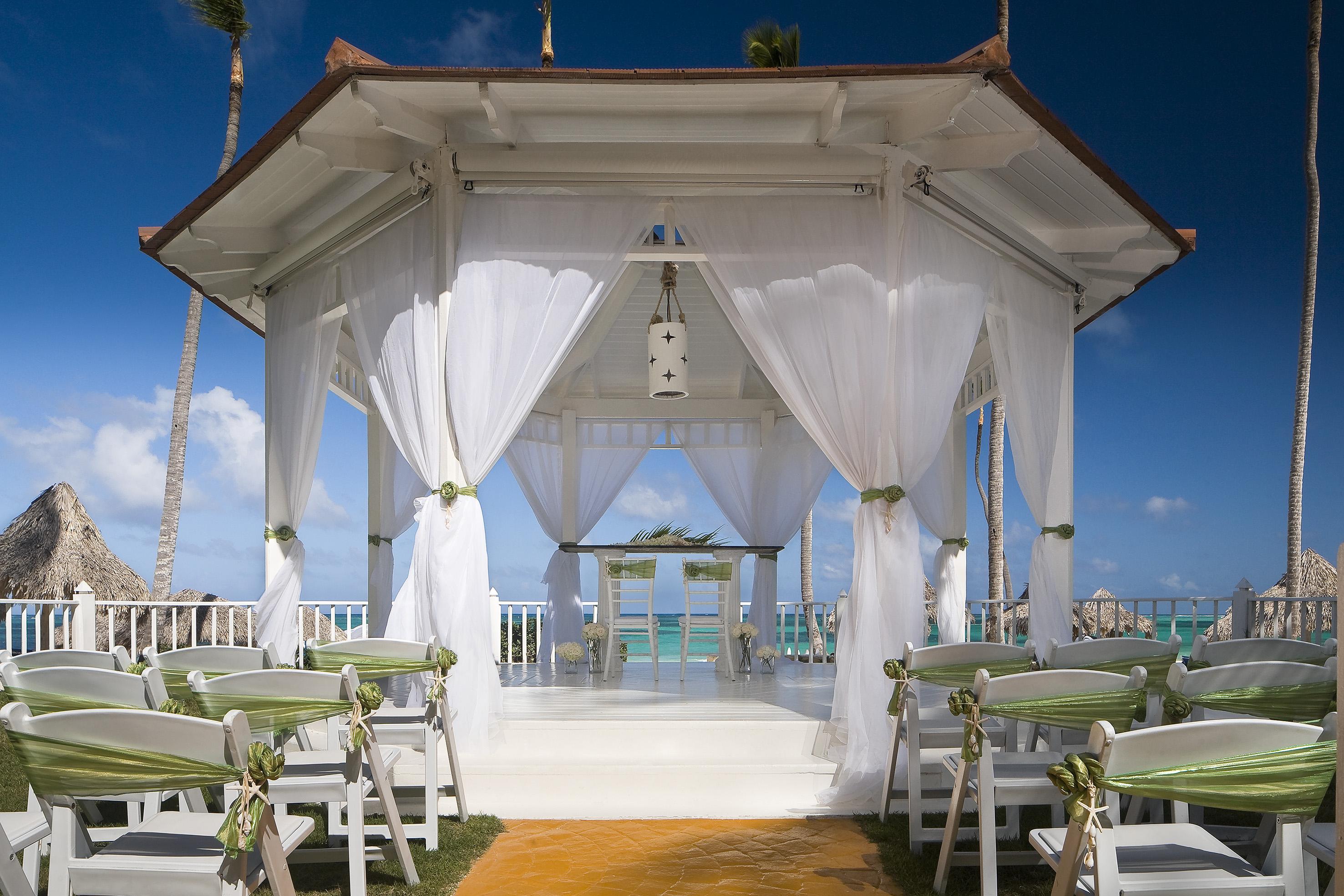 Meliá Caribe Beach Resort-All Inclusive Punta Cana Esterno foto A gazebo at Hard Rock Hotel & Casino Punta Cana